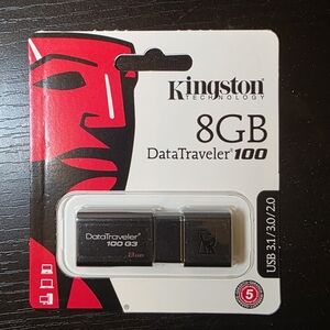 Kingston 8GB DataTraveler100 USB Drive